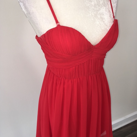 Minuet Red Dress - Picture 3 of 7